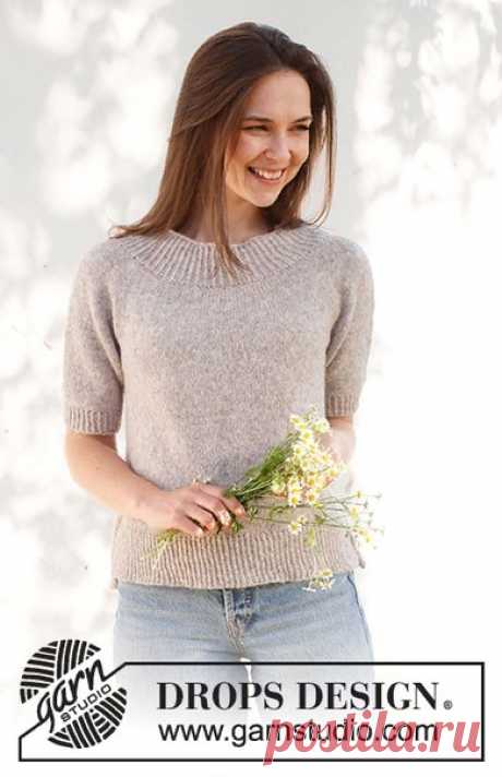 Джемпер Daisy Lane

Размеры: XS - S - M - L - XL - XXL
Понадобится:
Пряжа DROPS SKY (74% альпака, 18% полиамид, 8% шерсть, 190м/50г)
250-250-300-300-350-400 г, цвет 02, pearl grey
Спицы:
Круговые спицы DROPS размер 4 мм, длина лески 40 см и 60-60-60-80-80-80 см.
Круговые спицы DROPS размер 3 мм, длина лески 40 см и 60-60-60-80-80-80 см.
Чулочные спицы DROPS размер 3 и 4 мм.
Для вязания по кругу можно использовать технику MAGIC LOOP – в этом случае понадобятся круговые спиц...