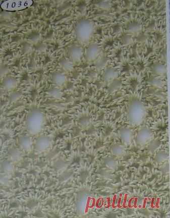 Узоры крючком. Схемы из японских журналов - HANDMADE по-русски