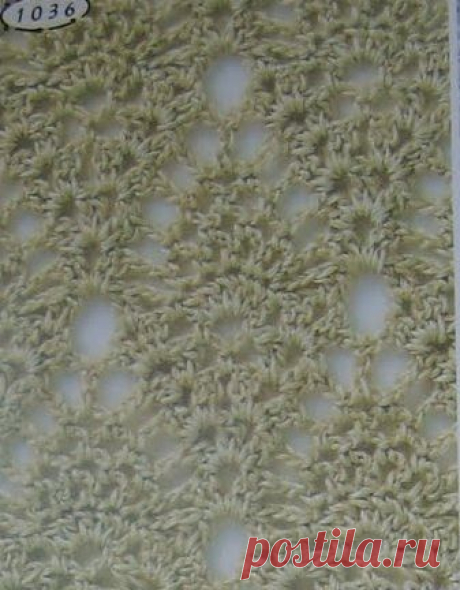 Узоры крючком. Схемы из японских журналов - HANDMADE по-русски