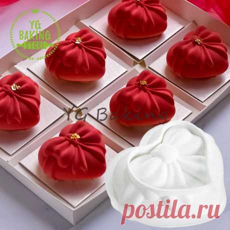 Силиконовая форма Dorica Bow & Love Heart  для выпечки на AliExpress Смотри, что есть на AliExpress! И еще более 200 миллионов товаров со всего мира с возможностью поиска по фото и большими скидками. Погрузись в увлекательный мир шопинга без границ!