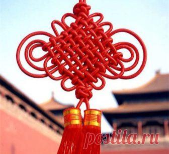 Китайский узел счастья — Сделай сам, идеи для творчества - DIY Ideas