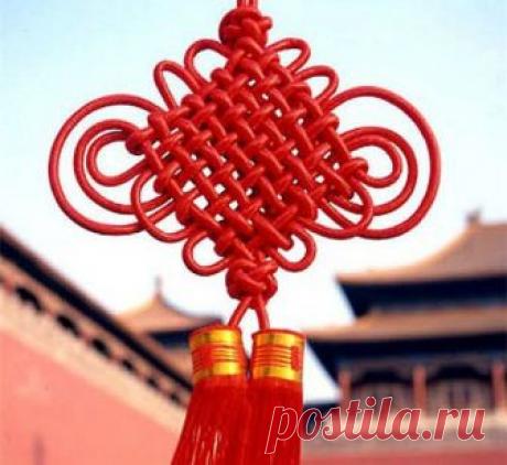 Китайский узел счастья — Сделай сам, идеи для творчества - DIY Ideas