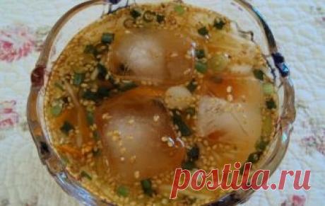 Холодный корейский суп