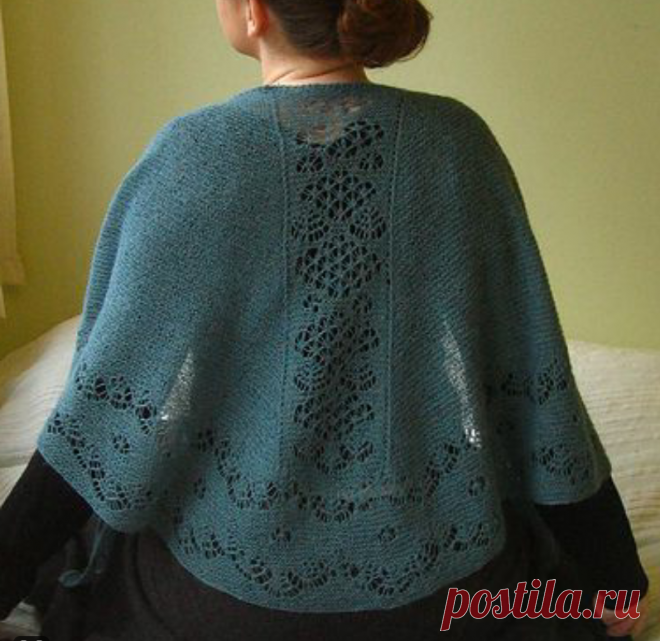Вам не нужен жакет и кардиган, если есть эта шаль. Фарерская (датская)шаль. | Lenasana Вязание | Яндекс Дзен