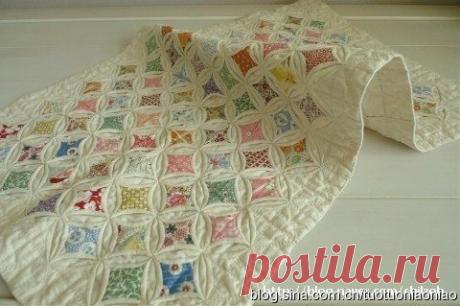 Одеяло из лоскутов. Мастер-класс.