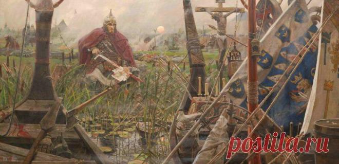 Павел Рыженко.  Невская битва.