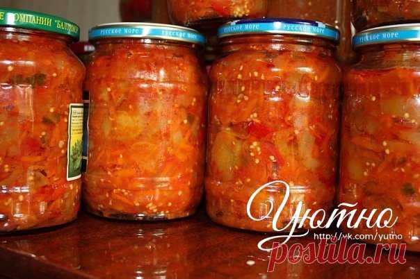 ЛЕЧО (КАБАЧКИ +БАКЛАЖАНЫ)