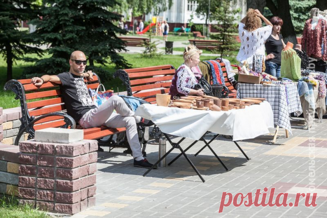 В областном центре проходит праздник ремесленников и мастеров «Гомельская весна» : Правда Гомель