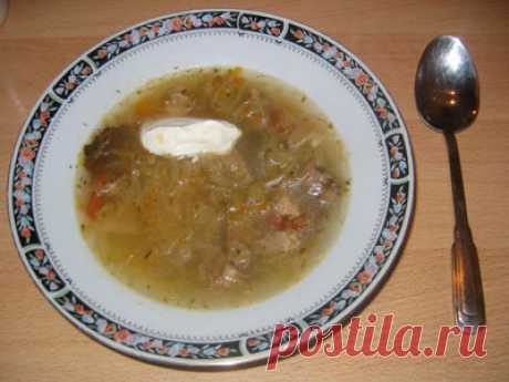 Щи из квашеной капусты