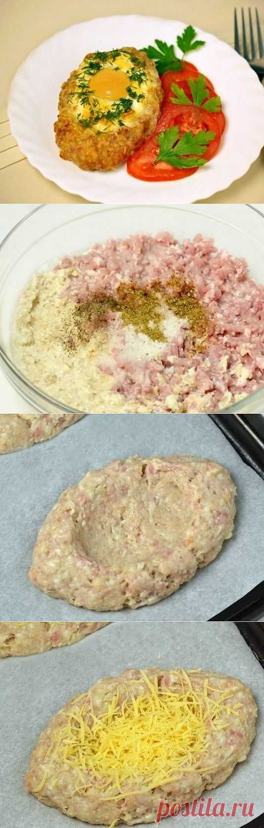 Нежные шницели с яйцом