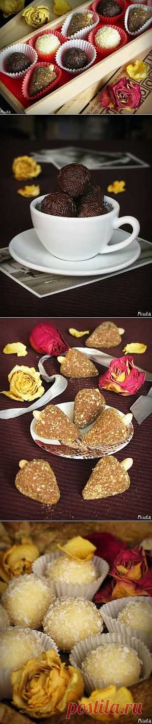 Бразильские конфеты Brigadeiro, cajuzinho, beijinho : Десерты