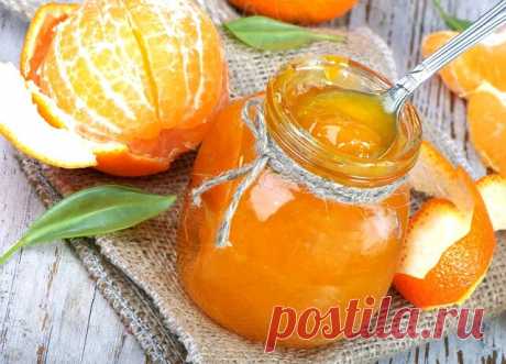 Варенье из мандаринов и яблок