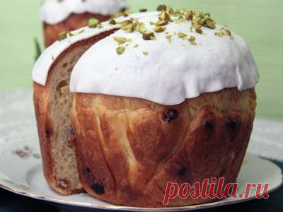 Кулич без страха и упрека от Алены Спириной..