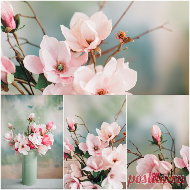 Paper magnolia tutorial | Christine Paper Design