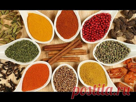 ▶ Домашние маски для лица и волос (куркума и корица) - 2 рецепта - YouTube