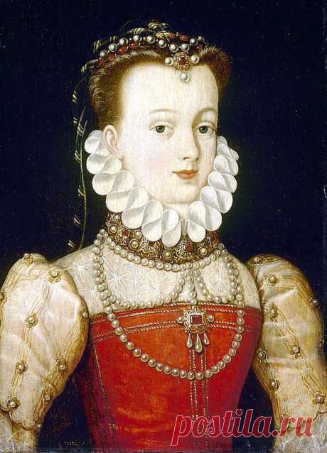 Elisabeth of Austria (1554–1592) Queen of France attr François Clouet (1515–1572), see also: https://bjws.blogspot.com.au/2013_01_12_archive.html