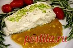 Палтус с цитрусовым соусом - кулинарный рецепт.