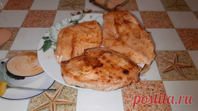 Сочная куриная грудка за 5 минут.