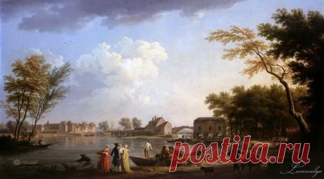 Морские виды и пейзажи французского живописца Claude Joseph Vernet (Клод-Жозеф Верне, 1714–1789).