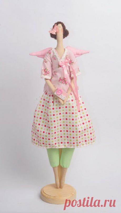 Мастер-класс Тильда &quot;Мечтающий ангел&quot;.