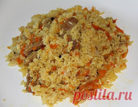 простейший, но очень вкусный универсальный рецепт ПЛОВА