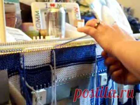 Intarsia~~machine knitting