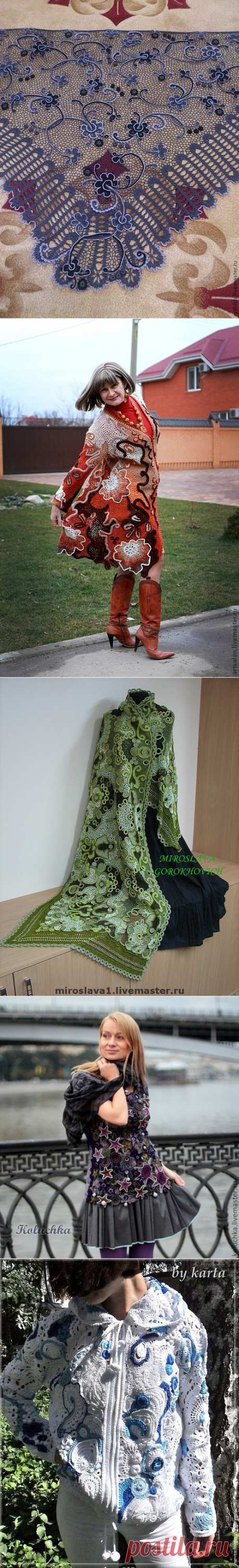 Модели ирландским кружевом для вдохновения - Страна Мам