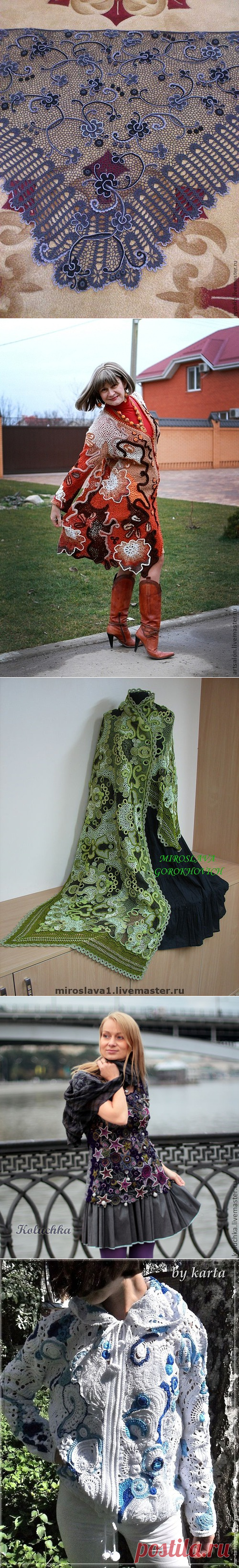 Модели ирландским кружевом для вдохновения - Страна Мам