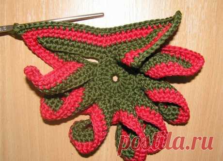 Подставка под горячее крючком