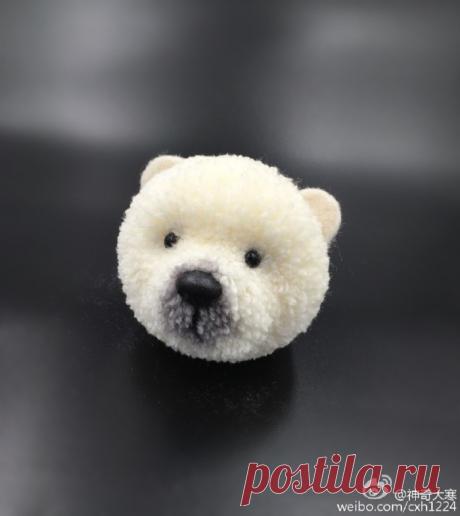 拿到教程书之后做的第一个。毛球好好玩啊!…-堆糖,美好生活研究所