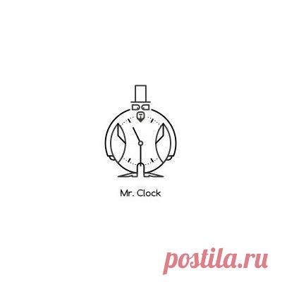 Mr Clock | Logo Design Gallery Inspiration | LogoMix