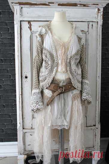 Кружевной винтаж в современный гардероб