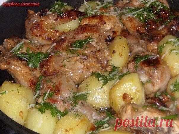 Курочка в кефире - нежно, сытно, вкусно!