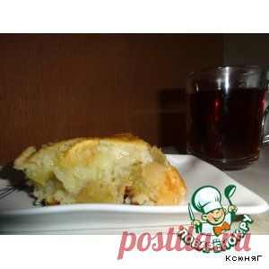 Шарлотка на кефире - кулинарный рецепт