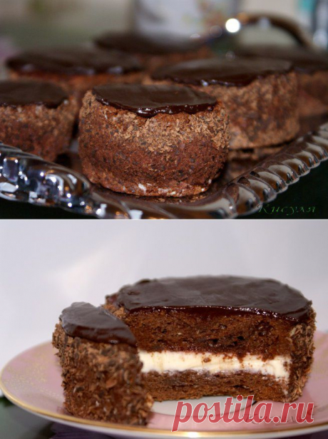 Пирожные без муки.