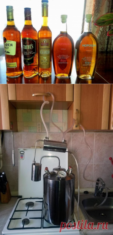 Домашний самогон: обобщённый опыт изготовления