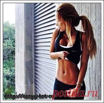 Упражнения для сжигания жира на животе и боках