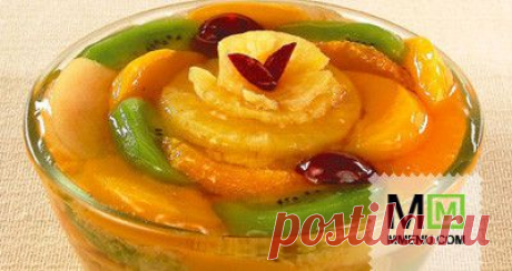Фруктовый торт-салат - кулинарный рецепт. Миллион Меню