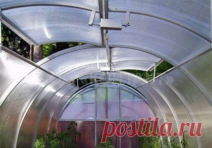 Устройство для автоматического проветривания теплиц - гидроцилиндр | Vparnike.ru