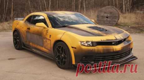 Постапокалиптическое преображение Chevrolet Camaro (9 фото) | Чёрт побери