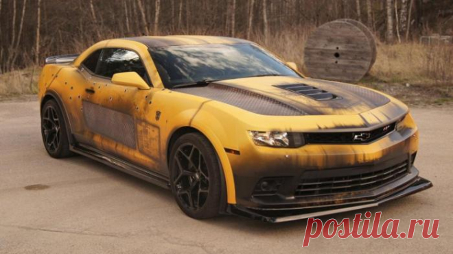 Постапокалиптическое преображение Chevrolet Camaro (9 фото) | Чёрт побери