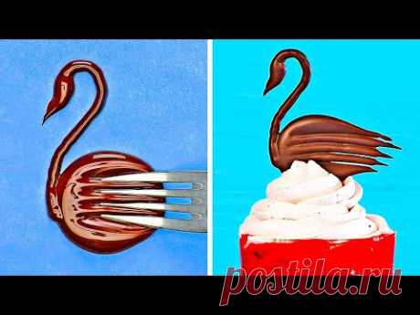 Easy And Cool Hacks For Chocolate Decor That Anyone Can Make