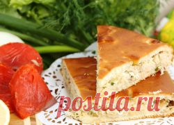 Рыбный пирог - рецепт.