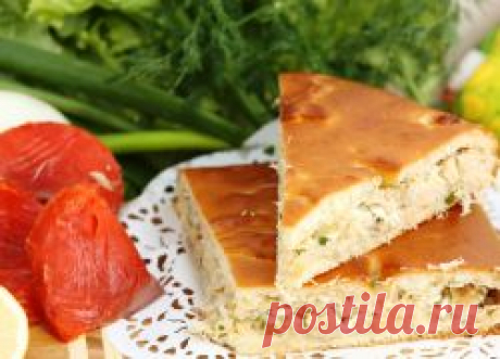 Рыбный пирог - рецепт.