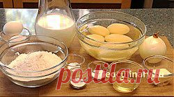 Блинчики с картошкой с грибным соусом - Видеокулинария.рф - видео-рецепты Бабушки Эммы | Видеокулинария.рф - видео-рецепты Бабушки Эммы