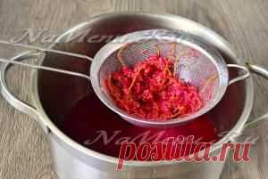 Соус из красной смородины к мясу на зиму