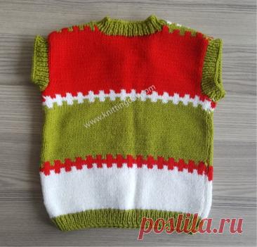 Colorful Baby Sweater Crochet