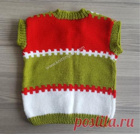 Colorful Baby Sweater Crochet
