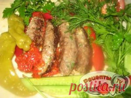 Армянские колбаски &quot;Сигареты&quot; с травами и овощами