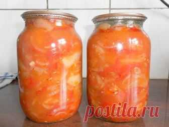 Лечо из кабачков на зиму